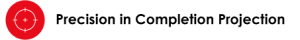 Precision in completion projection